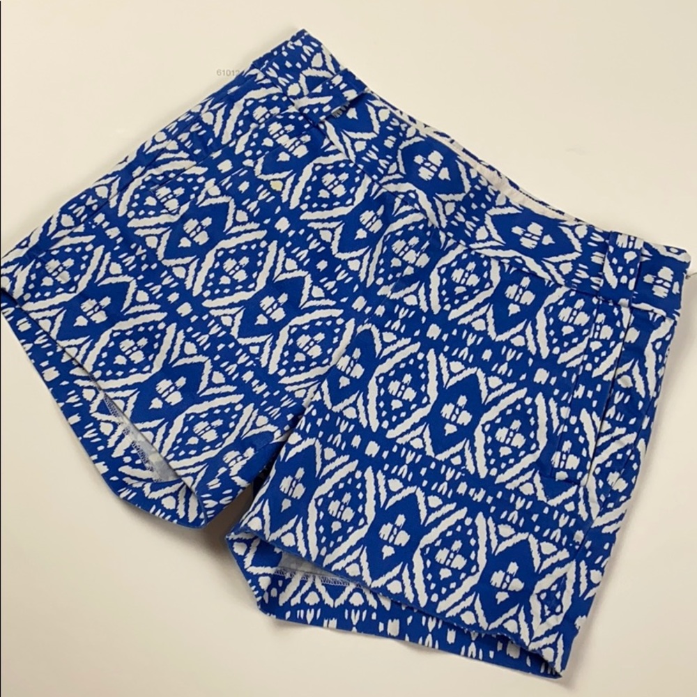 💙J. Crew City Fit stretch side zipper shorts